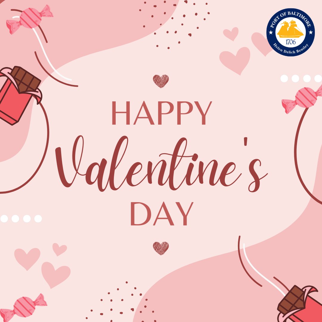 Baltimore is the sweetest port in the U.S.

In 2024, PoB handled 8300+ tons of chocolate worth nearly $64 million &amp; 1200+ tons of candles worth $3.6 million. When you bite into chocolate or light a candle tonight, remember where it might’ve come from. Happy #ValentinesDay ❤️🍫🌹