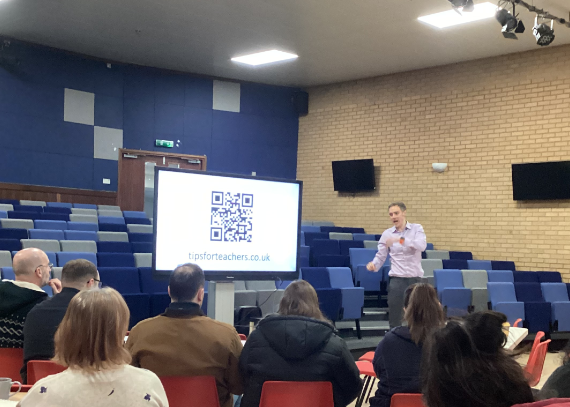 Today we welcomed Mr Barton the published author of "How I wish I'd taught Maths: Lessons learned from research, conversations with experts and 12 years of mistakes". 
Thank you for your inspiring workshop.