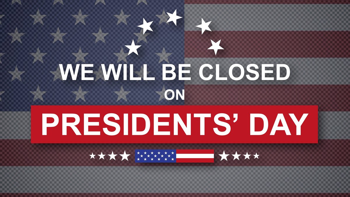 michedcu's tweet photo. All MECU branch locations will be closed on Monday, February 17, in observance of Presidents' Day. Our Digital Banking service is always available for your convenience. https://t.co/B2O70rr0eN
