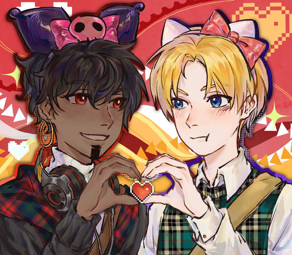 LiaNvZer0's tweet photo. Happy Valentine's Day #wranduin #wrathion #anduin https://t.co/Oqsb1grIwA