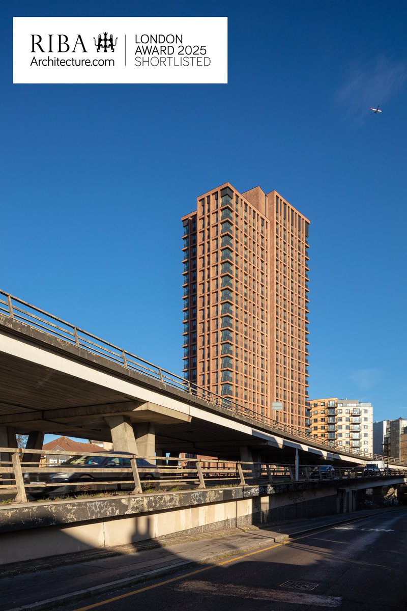 Exciting News!

Kindred House in Croydon has been shortlisted for an RIBA London Award 2025! 

Once a car park next to a flyover, it is now a vibrant place to live and work.

We're proud to see this project recognised! 🔗 pitmantozer.com/work/kindred-h…
#RIBAAwards #PitmanTozerArchitects