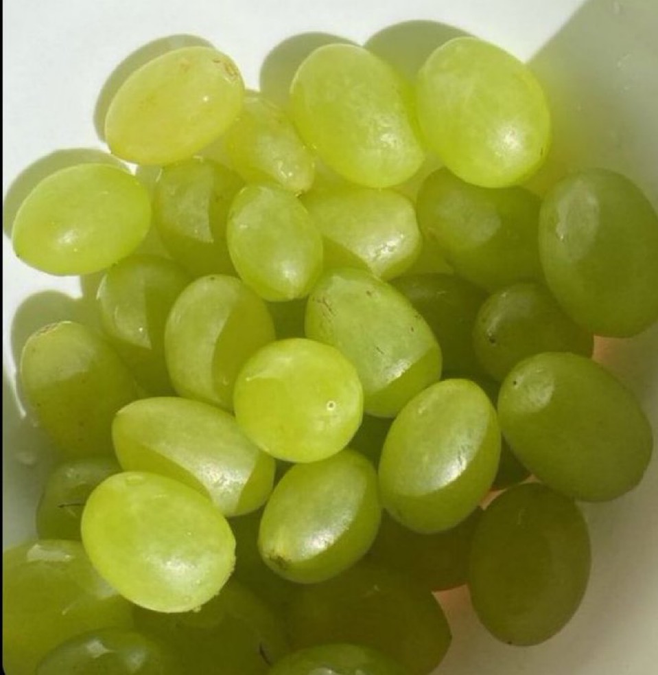 eu te amo uva verde sem semente eu te amo