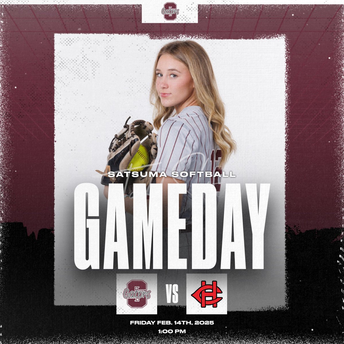 GET UP GATORS, ITS GAMEDAY ‼️🐊 
📍Pearl River Community College vs Harrison Central @ 1:00PM 
#GOGATORS