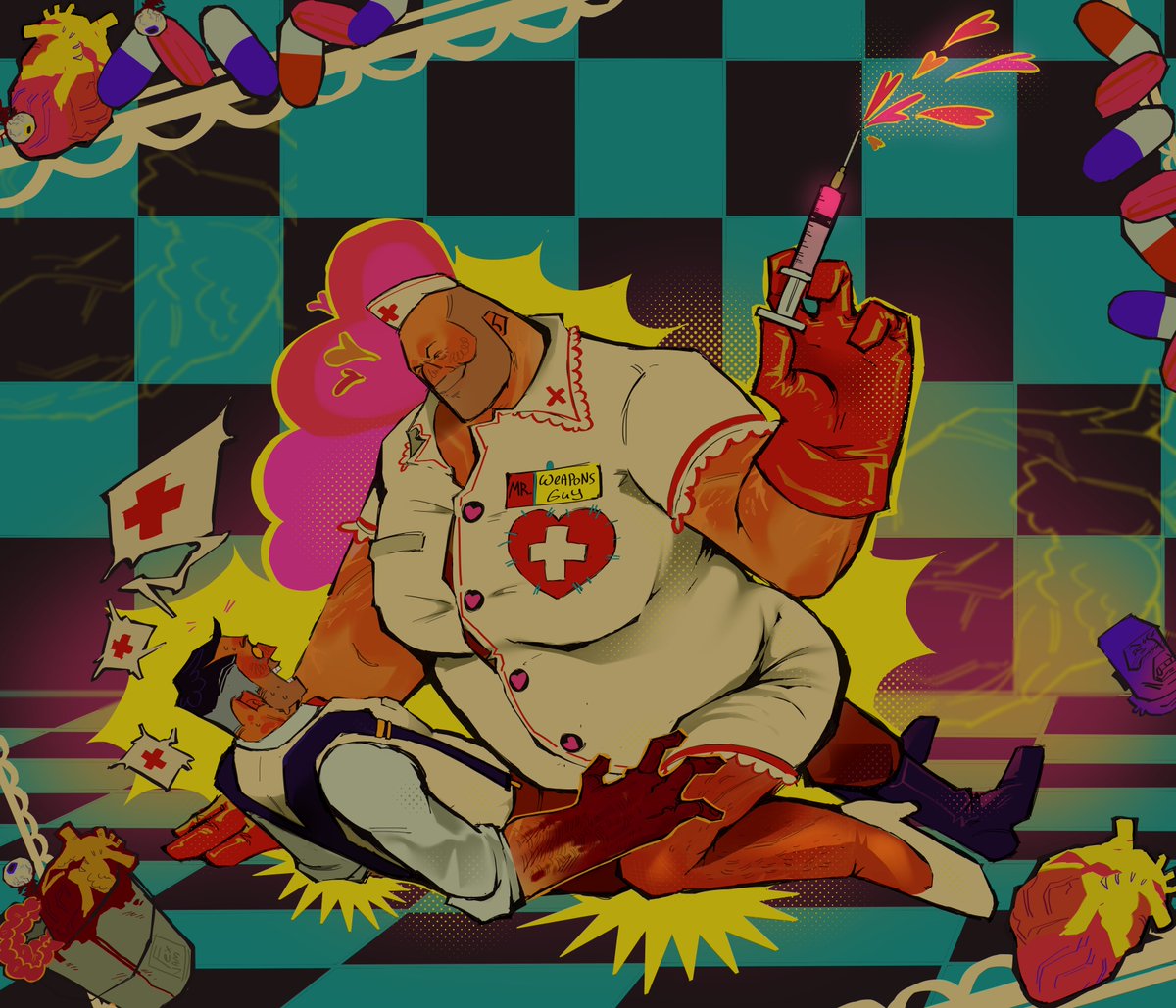 fexjam's tweet image. ๐ซOh have you heard, baby, about the new disease?
#TF2 #heavymedic