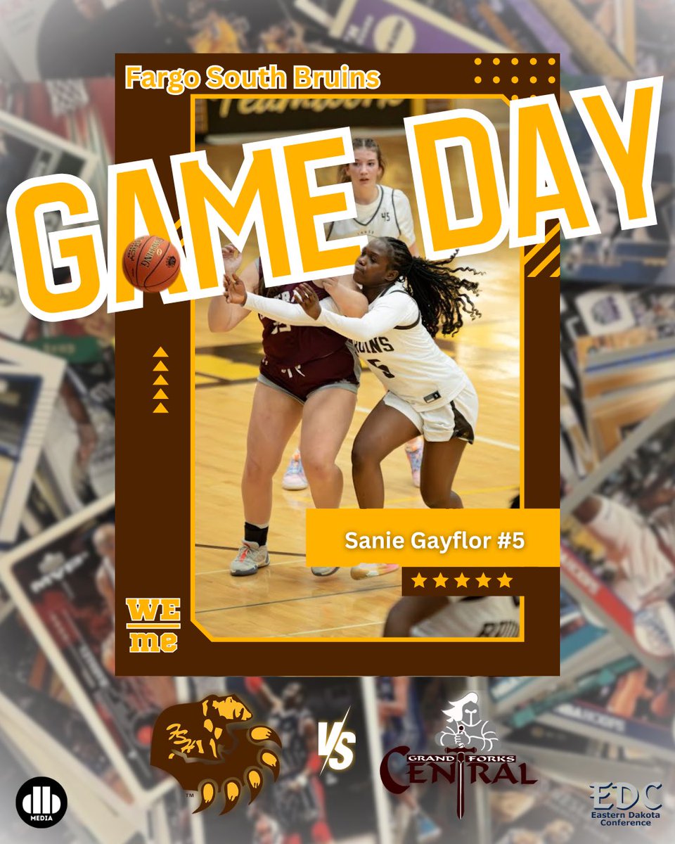 !!GAME DAY!!

📍  Grand Forks, ND 
🏟️  Grand Forks Central High School
🆚  Grand Forks Central Knights
⌚️  C: 5:15 PM || V: 6:45 PM 
*these times have change from the original schedule. 

#we/me #gobruins🏀🐻