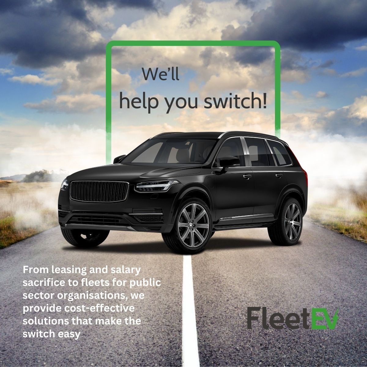 We'll ensure a seamless transition to EVs!

From leasing and salary sacrifice to fleets for public sector organisations, we provide cost-effective solutions that make the switch easy 💪

Join the green army: fleetev.com

#OurServices #ElectricVehicles #Sustainability