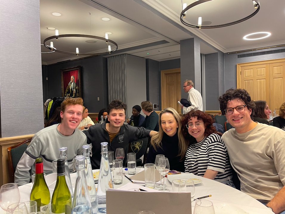 AGIStudents's tweet image. Thank you for joining us at the AGIS x GIBC Quiz last Wednesday! The evening proved competitive, with teams tackling interesting challenges - from identifying London tube stations to distinguishing opera names from cheese varieties. A special thanks to our team of organisers.