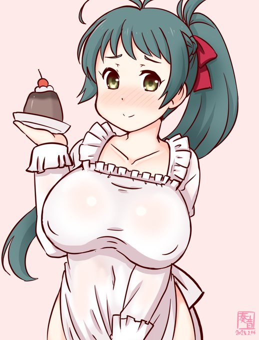 間宮さんには…負けたくないよなぁ?

#艦これ版真剣お絵描き60分一本勝負_20250214
#伊良湖 