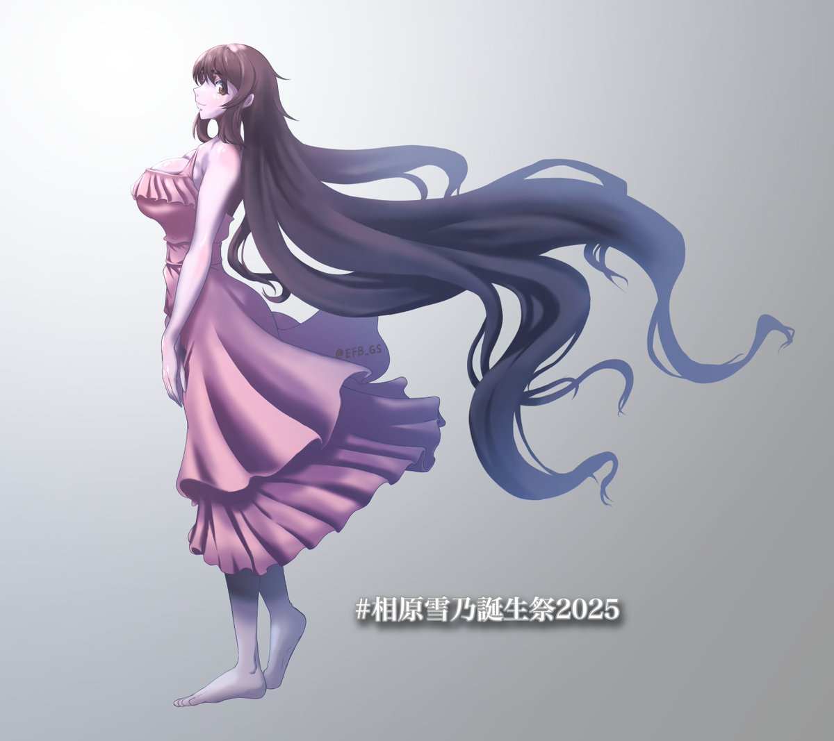 EFB_GS's tweet image. 雪乃さんお誕生日おめでとう！
今年も心からのおもてなしを

#相原雪乃誕生祭2025
#相原雪乃生誕祭2025