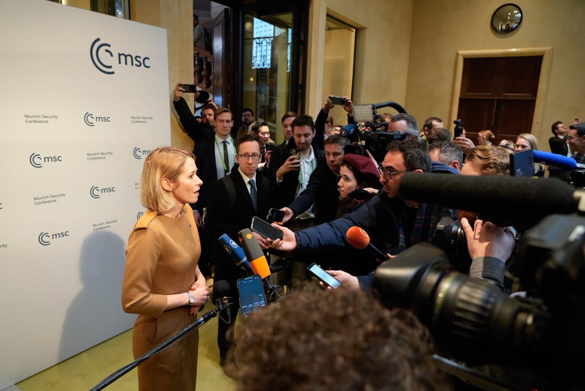 This year’s #MSC2025 comes at the most important moment in recent history.

It is up to us decide how we support Ukraine. 

Any peace deal will not work without us, because you need the Europeans and Ukrainians to implement it.