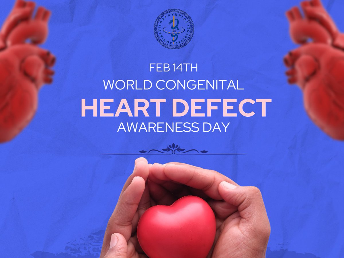 CymaCyprus's tweet image. 💞 Παγκόσμια Ημέρα Συγγενών Καρδιοπαθειών.
Aναδεικνύουμε τη δύναμη όσων γεννήθηκαν με συγγενείς καρδιοπάθειες &amp;amp; των οικογενειών τους. 
 ⚕️Η ιατρική επιστήμη συνεχώς εξελίσσεται,  με βελτιωμένες διαγνώσεις, εξειδικευμένες θεραπείες και ελπίδα για ένα ποιοτικότερο μέλλον.