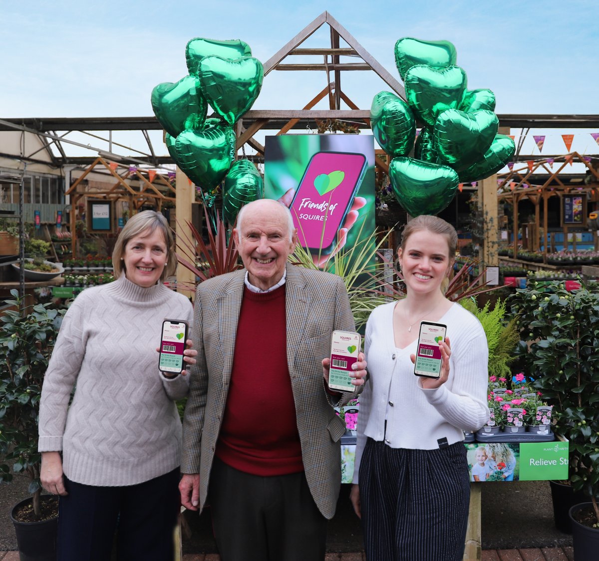 💚Friends of Squire's is here!💚

We're excited to announce the launch of our brand new loyalty programme, Friends of Squire's, designed to spoil our members with rewards and surprises!

🪴 Download the App and save 50% off any one plant. For more info:  bit.ly/3EEEA8D