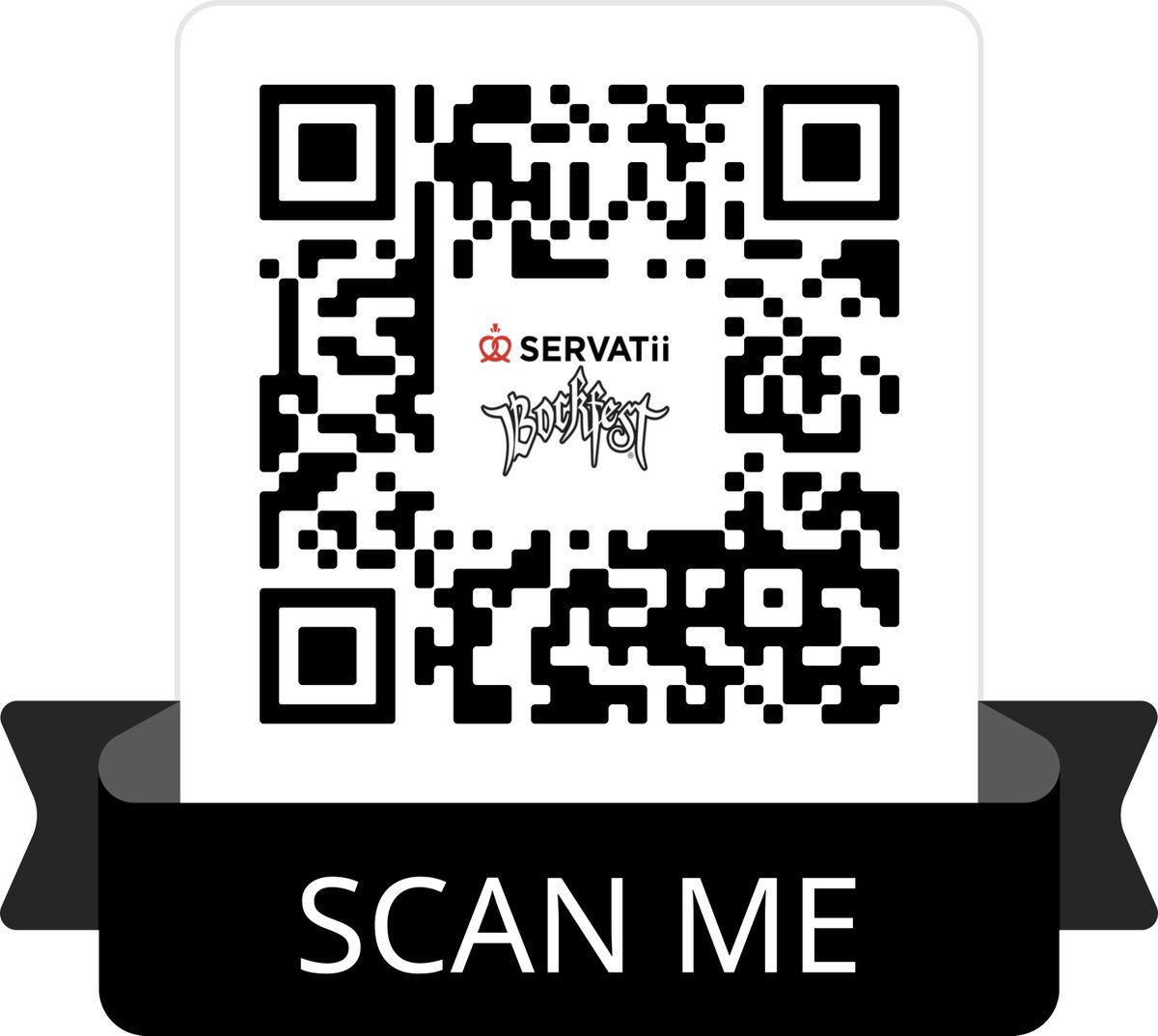 If you want to know where all the cool kids will be hanging out during the Servatii Bockfest, then download our app.  QR code  will take you right where you need to be.  Prizes are gift cards to many of our supporting breweries &amp; venues.
