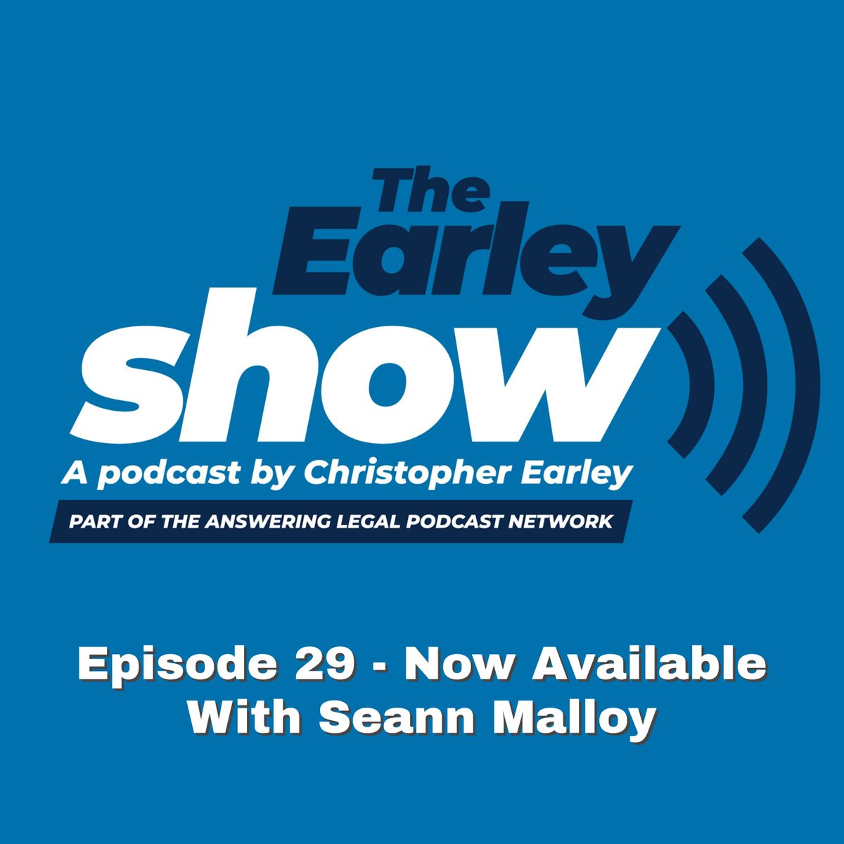 Check out the latest episode of The Earley Show: tinyurl.com/yszfbw8c

Seann Malloy (Managing Partner at Malloy Law Offices, LLC) joins to discuss why law firms need to pay close attention to how they handle their intake, how to get more client referrals and much more!