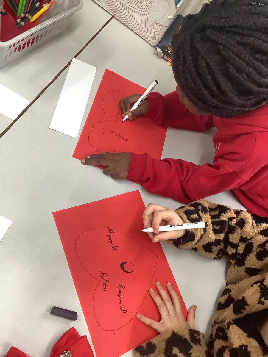 We are spending some time writing kind messages to people in our class, what we love about each other and how grateful we are to have eave other in our lives #acpsloveyourcommunityday
