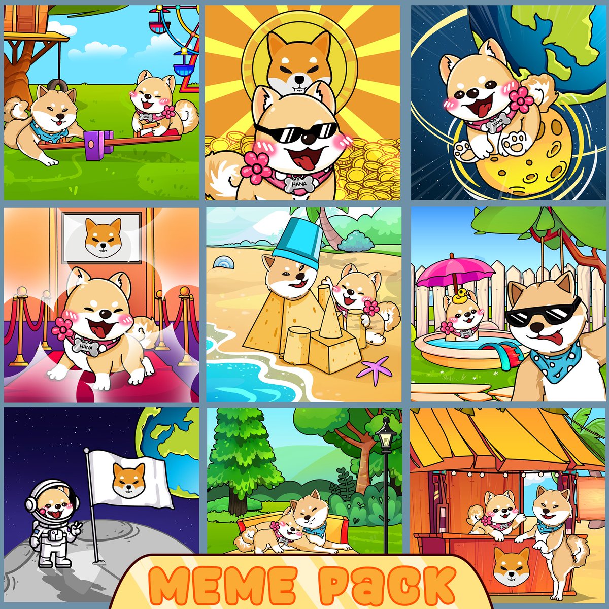 A strong meme game means a strong brand!
Let’s build yours today.🎉  $HANA
Commissioned by: <a href="/HanaToken/">Fff</a> 
Thank you for letting us be a part of building your brand.