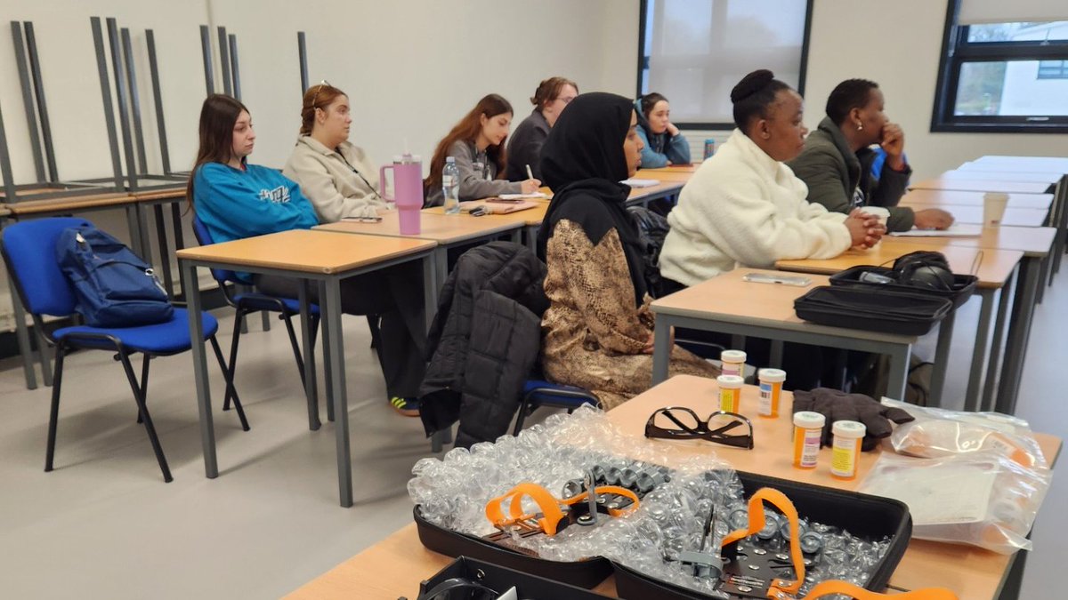 Carlow Institute (@carlowinstitute) on Twitter photo Some of our Healthcare Students about to get busy developing understanding around sensory challenges while attending the <a href="/HSELive/">HSE Ireland</a> facilitated Safeguarding Adults Workshop today in our Seminar Room. 🩺👩⚕️
#TheRightChoice #OpenDay27thFeb Some of our Healthcare Students about to get busy developing understanding around sensory challenges while attending the <a href="/HSELive/">HSE Ireland</a> facilitated Safeguarding Adults Workshop today in our Seminar Room. 🩺👩⚕️
#TheRightChoice #OpenDay27thFeb