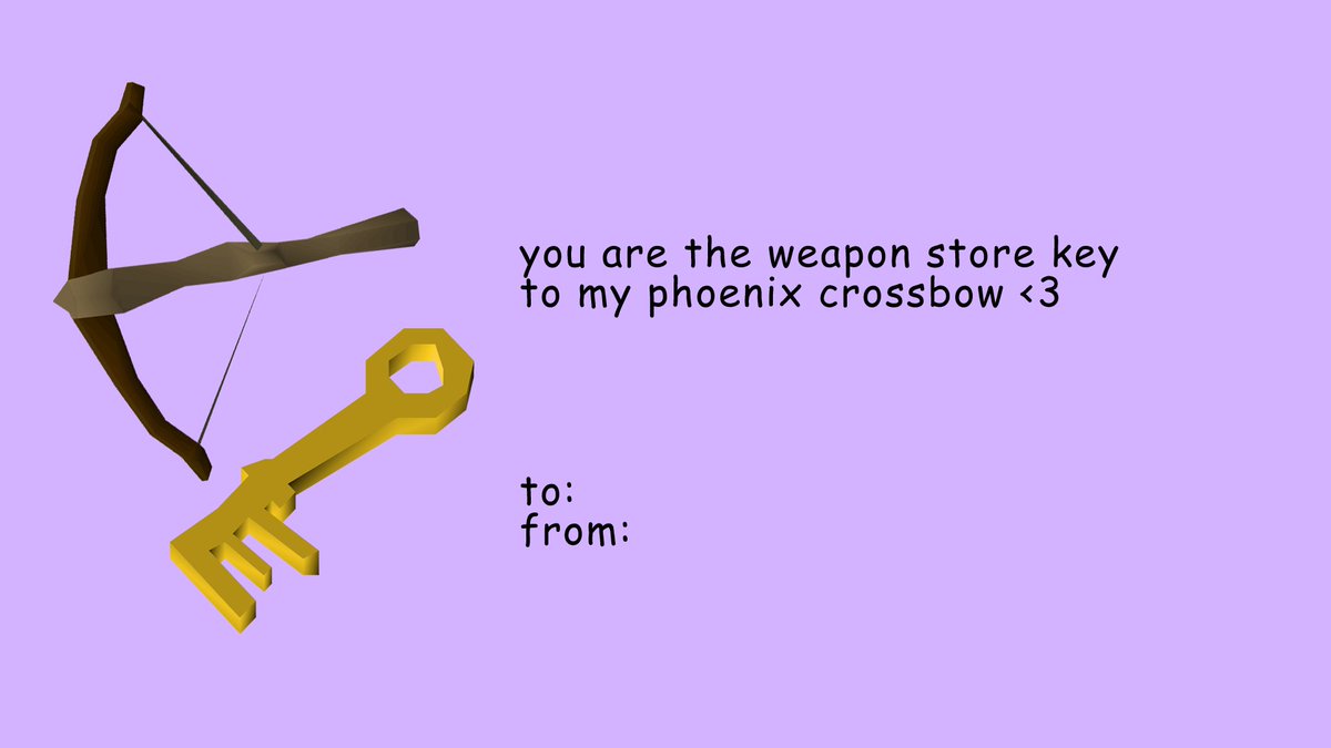 OldSchoolRS's tweet image. love is the real endgame.

Happy Valentine's day, 'scapers