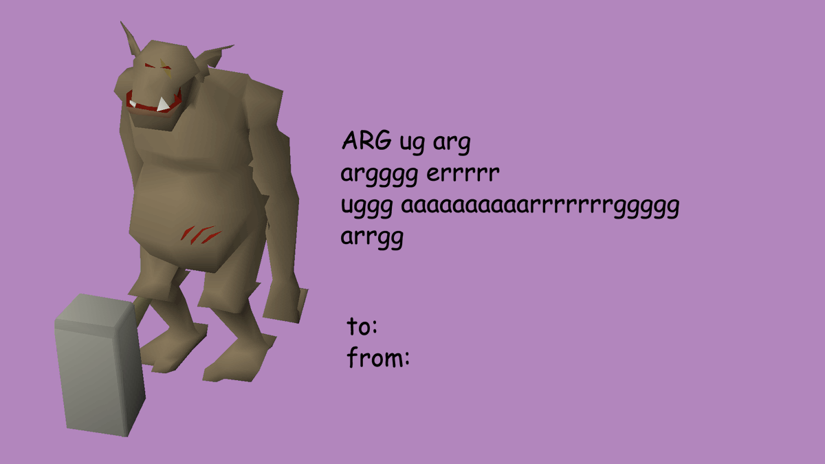 OldSchoolRS's tweet image. love is the real endgame.

Happy Valentine's day, 'scapers
