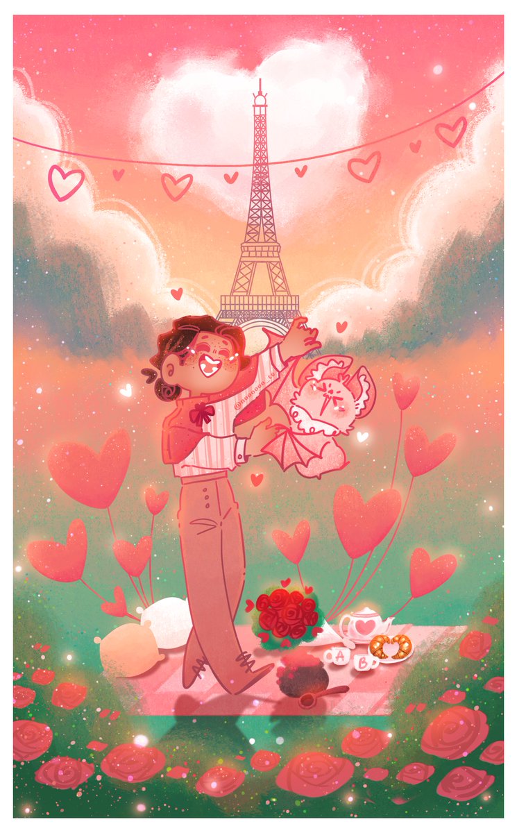 🌹🥐 #avatrice heart day in Paris 🥐🌹
#WarriorNun
