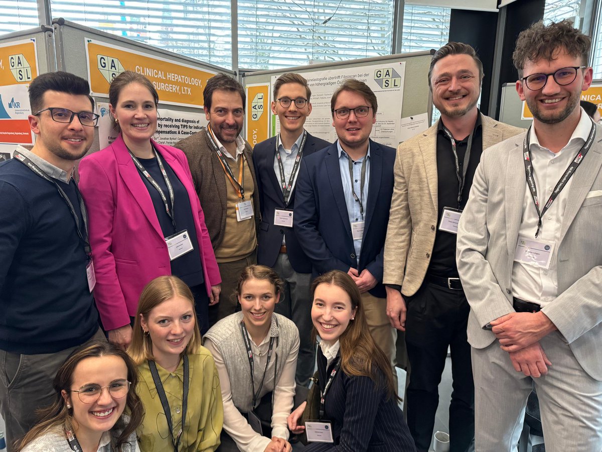 Das <a href="/MEDB_LAB/">MedB Lab</a> Team aus #Münster ist in diesem Jahr auf der #GASL in großer Zahl 💪 vertreten. Noch bis morgen stellen wir in München unsere aktuellen Arbeiten vor und freuen uns auf den wissenschaftlichen Austausch mit den Kolleginnen und Kollegen aus ganz Deutschland.