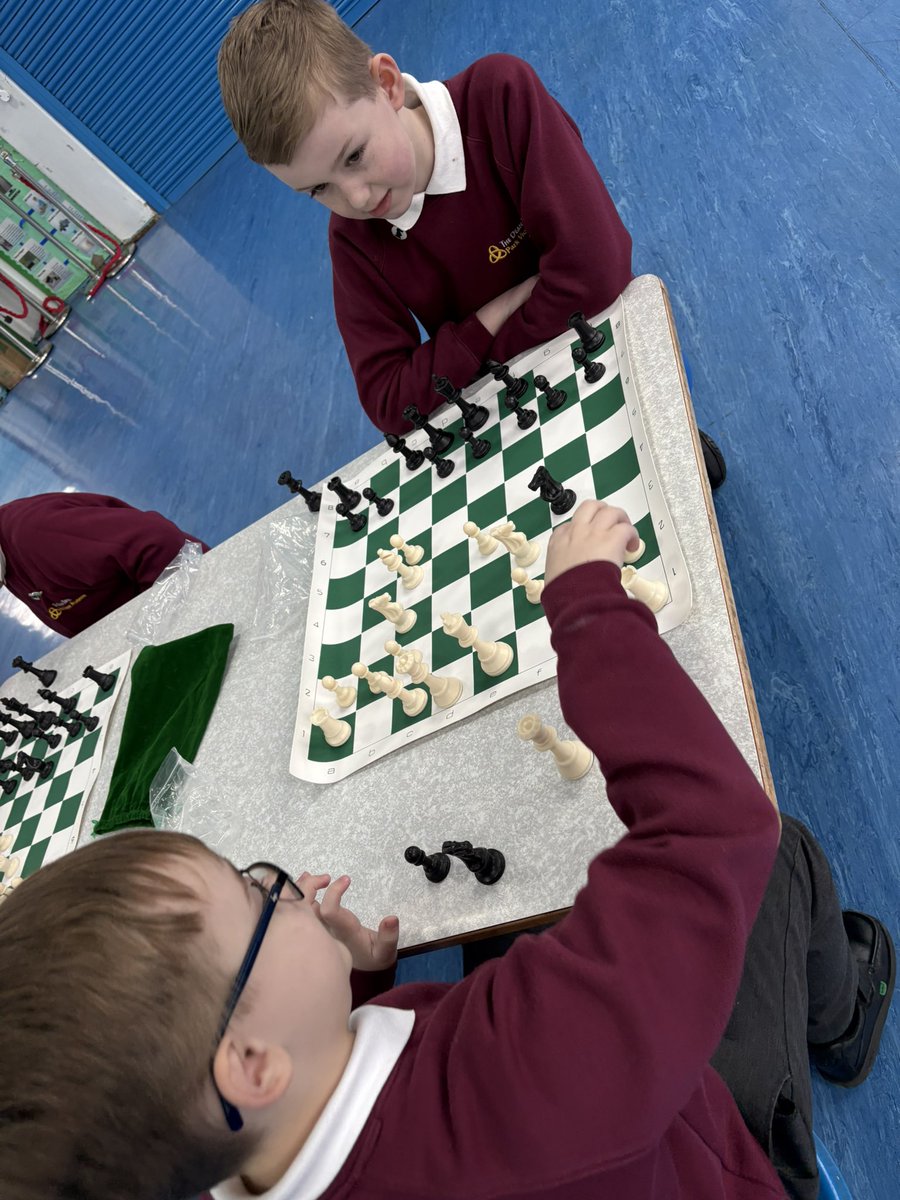 First official chess club session! <a href="/thedeantrust/">The Dean Trust</a>