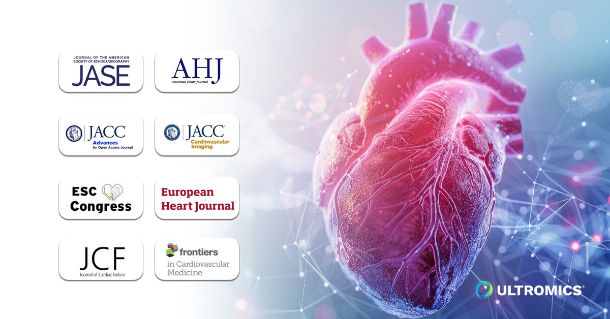 ultromics's tweet photo. #HFWeek2025 💓 #CardiologyResearch
Heart failure affects over 64 million people worldwide. Our team is driving innovation with the only AI-powered, echo-based detection support for complex subtypes like #HFpEF. Learn more about our proven research: https://t.co/NqtyLJDsKu https://t.co/ZnLDrqPWsd