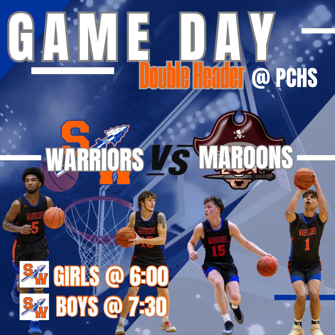 Game day today!!! The warriors will take on PC tonight @PC‼️‼️ Theme is black! So everyone be sure to come dressed accordingly and let’s get ROWDY!  #FPC