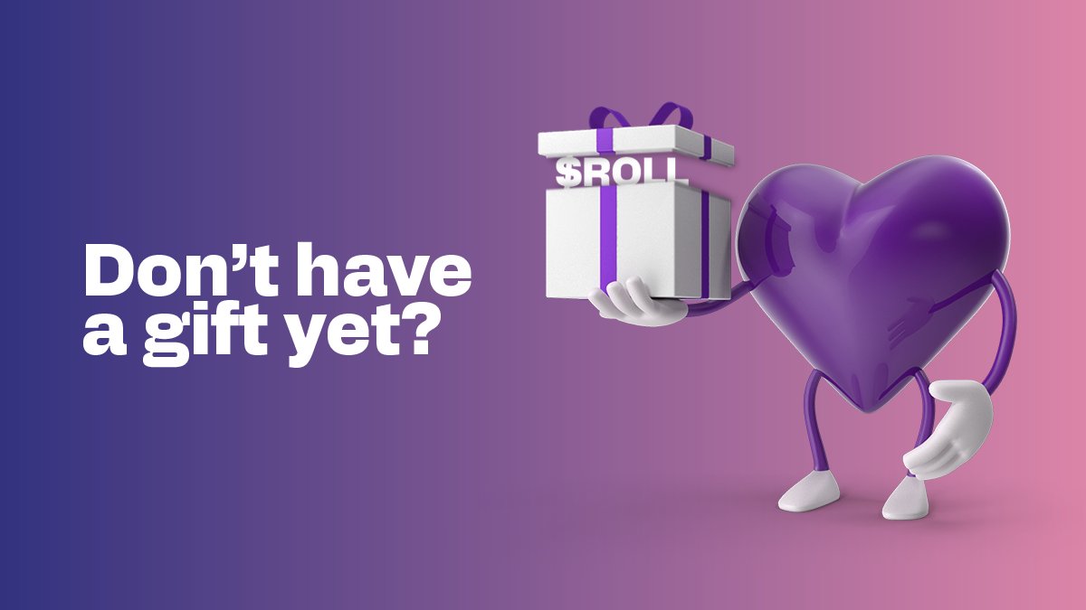 ❤️Happy Valentines Day, Rollers!

On this special day, we hope you're treating your significant other (and yourself!) very well!

Still looking for a last minute gift? 

Get her/him some $ROLL 😉