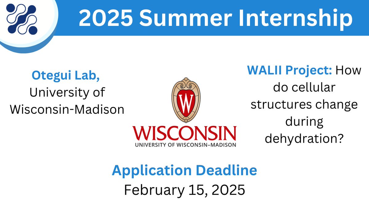 WALIIAnhydro's tweet image. 💘 Fall in love with science! This Valentine’s Day, show your passion for discovery—apply for the University of Wisconsin-Madison internship. 🌿🔬
🗓 Deadline: Tomorrow, Feb 15!
💻 walii.science
#ValentinesDay #ScienceLove