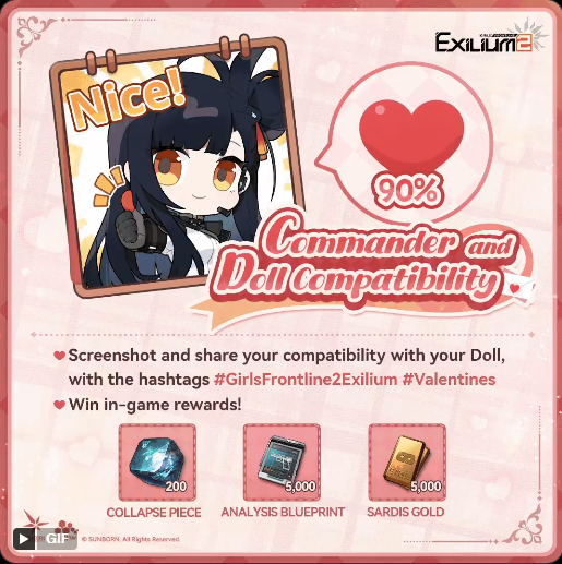 C9Proxy's tweet photo. @GFL2EXILIUM_EN no complaints #GirlsFrontline2Exilium #Valentines https://t.co/QXkSQGc3bT