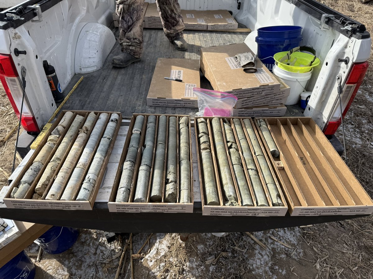 IGS Geologists Jack Malone and Ryan Clark were drilling in Dubuque County earlier this week.  A 400' core for our <a href="/USGS/">USGS</a>  Statemap project.