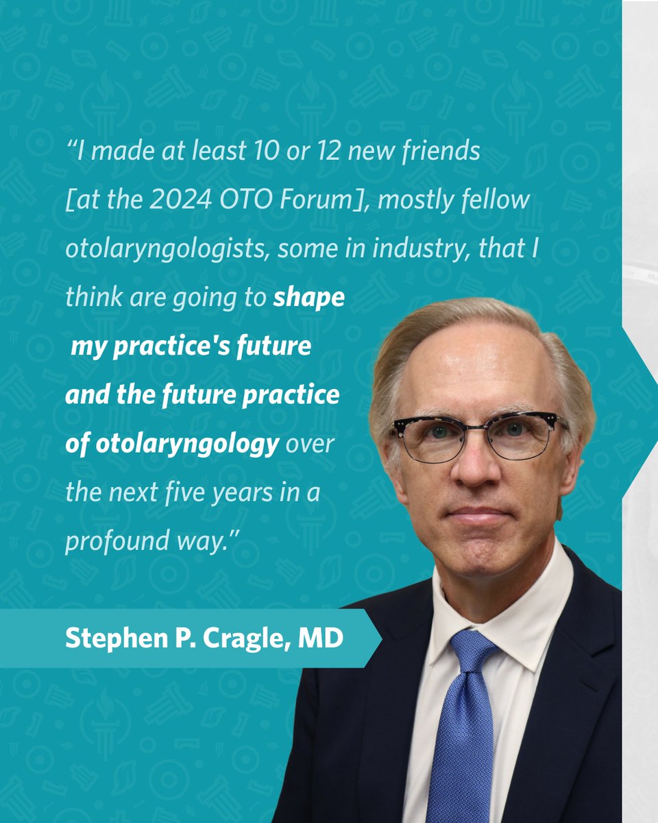 AAOHNS's tweet image. Inspiring new connections are made at the OTO Forum—just ask last year’s attendees! Ready to expand your network? Join us at the 2025 OTO Forum!

🗓️ April 25–26 📍 The Westin Alexandria Old Town

#ENTX #ENTTwitter #MedTwitter hubs.ly/Q036LvF20