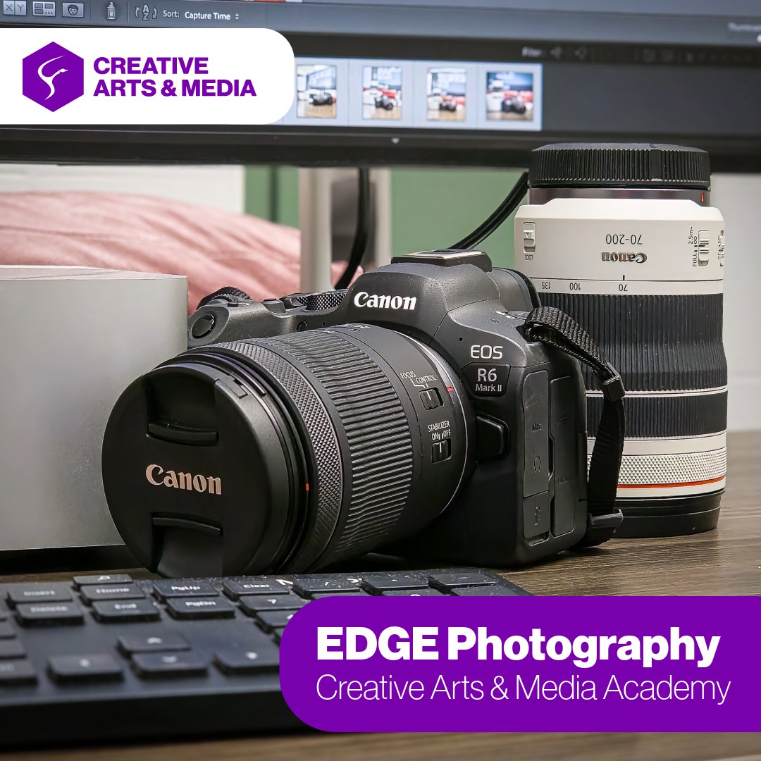 💡 Collegiate Highlight: Creative Arts &amp; Media Academy
Capturing moments and building futures one photo at a time! FVSD students are mastering exposure, f-stops, shutter speeds, and composition in preparation for an exciting opportunity. | Read more here: bit.ly/3WYhtw9
