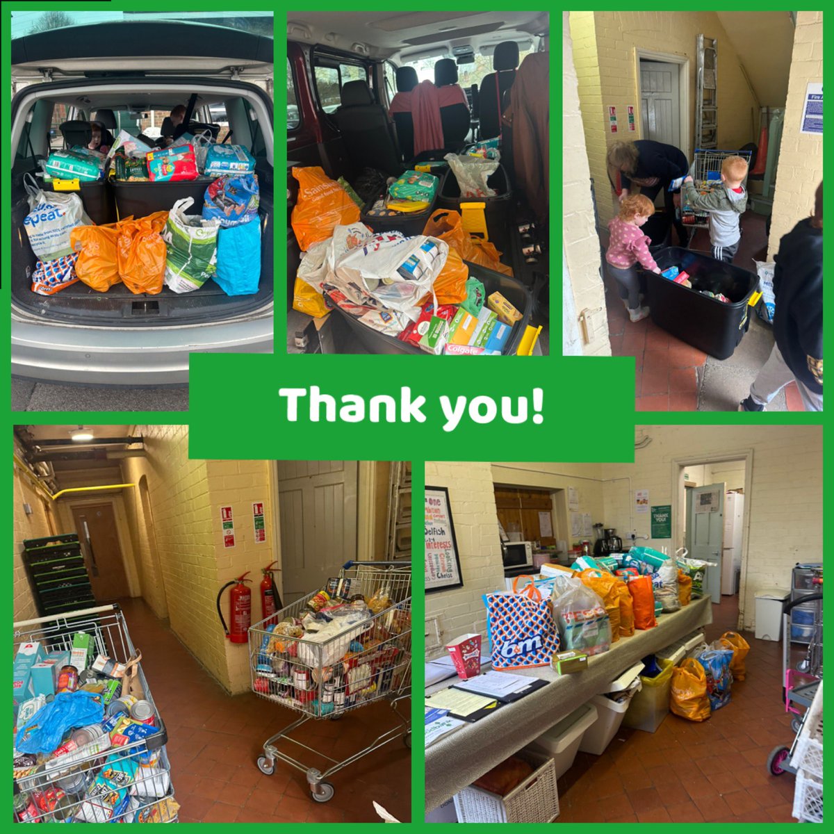 Thank you to our wonderful GSA community for an incredible amount of donations for the Arnold Food Bank! @thegsaprimary <a href="/GSChurchNotts/">The Good Shepherd and St Anthony’s parishes</a>