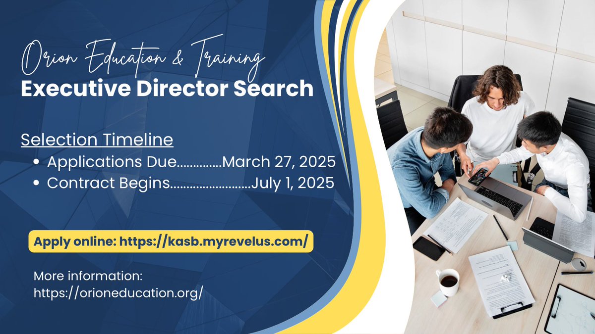 Dr. Russell Miller (@drrussellmiller) on Twitter photo Amazing leadership opportunity supporting school districts in south central Kansas and across the state! Apps due 3/27/25! #KSLeaders #ksed <a href="/KASBPublicEd/">Kansas Association of School Boards</a> <a href="/OrionEducation/">Orion Education & Training</a> Amazing leadership opportunity supporting school districts in south central Kansas and across the state! Apps due 3/27/25! #KSLeaders #ksed <a href="/KASBPublicEd/">Kansas Association of School Boards</a> <a href="/OrionEducation/">Orion Education & Training</a>