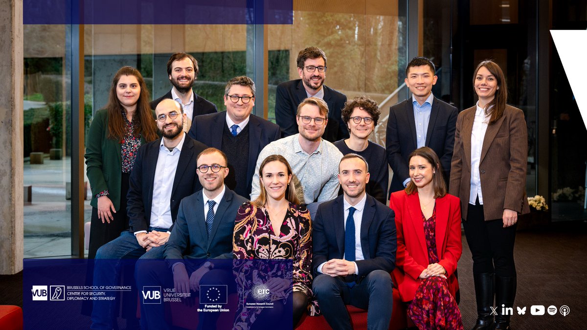 We are very proud to be home to Luis Simón's ERC-funded project on "Europe and US-China Rivalry". With a team of excellent researchers, we will be bringing you more cutting-edge research on Europe's place in great power competition.

Our work so far🔸 csds.vub.be/program/europe…