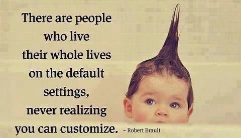 pgockley's tweet photo. There are people who live their whole lives on the default setting, never realizing you can customize.

Help us #EliminateBullying and #EndViolence Learn more https://t.co/RPOkzXOtNi

#reputationintelligence #YouMatter  #EndBullyingBasedViolence #Empathy  #SuicideAwareness https://t.co/tBriOyesao