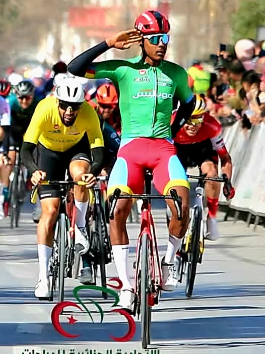 #Eritrea Milkias Melake wins Tour Algeria 2025