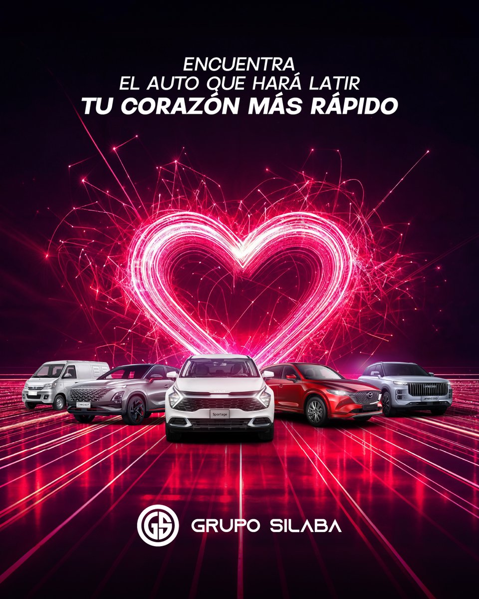 En Grupo Silaba, tenemos el auto que hará latir tu corazón más fuerte este San Valentín. ❤️🚘

¡Ven y descúbrelo!

#SanValentín #GrupoSilaba #Panamá