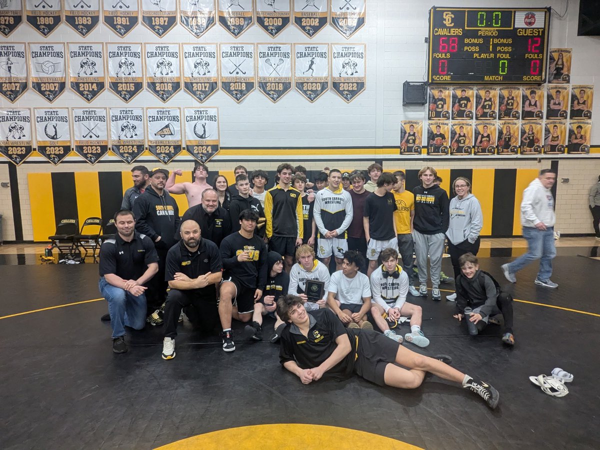 SC wins 4th straight 1A North Regional Duals Title. Next up state duals on Saturday at Severn Run.