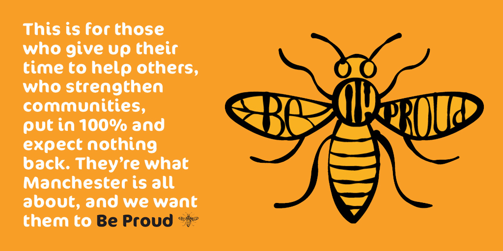 The Be Proud Awards 2025 is your chance to nominate someone in your community who has made a positive difference.

You can put forward your local heroes for the thanks they deserve.

Nominate: manchester.gov.uk/beproud

#BeProudMCR2025