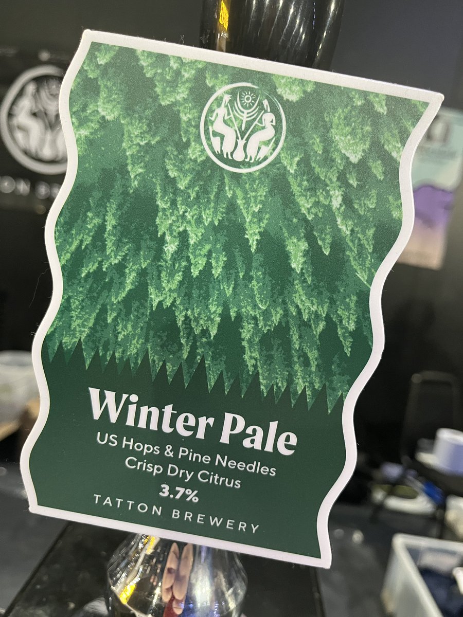 Our Winter Pale has been a popular pour @gbbfwinter - come and visit the Tatton Bar in the Main Hall near the seating to try this fabulous beer🍺