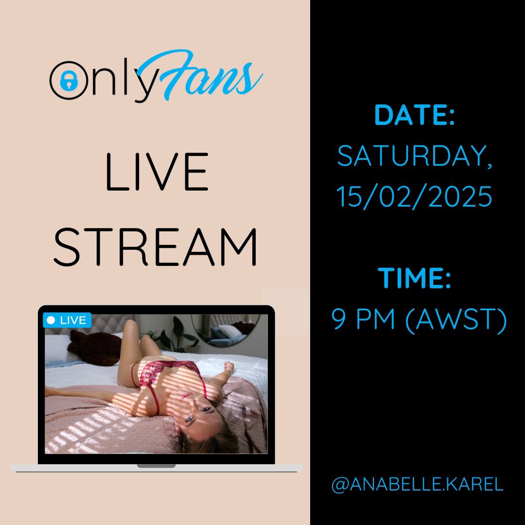 alicebynight_'s tweet photo. @AnabelleKarel is going live this Saturday night, and it’s your chance to see her in real-time! Don’t wait – subscribe now to join her live!📷 https://t.co/J2L1WtBiqM