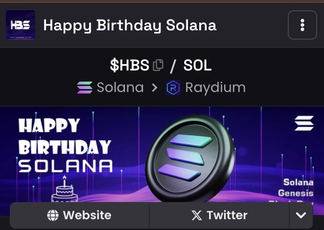 <a href="/FreyGives/">Frey</a> <a href="/TeTheGamer/">Te’ 𓃵</a> <a href="/HappyBDsolana/">HappyBirthdaySolana</a> $HBS is a low MC  shill 

CA: 9kTi8kgRKcF2VT31N3vLMBBK1xAoCMmZLUB5px2k6xq8