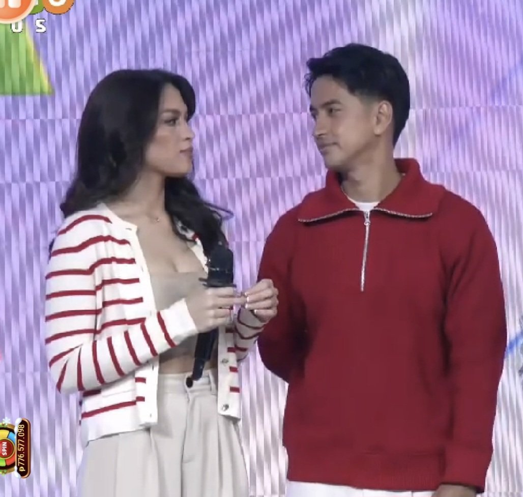 Thank you <a href="/Bingoplusstudio/">BingoPlus Studios</a> for having <a href="/rkbagatsing/">RK</a> &amp; <a href="/itsJaneOineza/">Jane Oineza ☁️</a> 🥰
#RKAneSaBPMegaSaya

Happy Heart's Day indeed :)