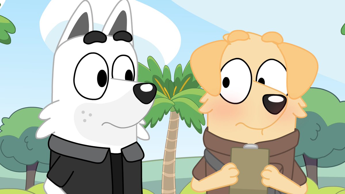 Happy Valentine's everyone! I hope you're having a lovely day with a special someone! If not, that's ok I'll be your Valentine! 😉💙

#Bluey #Valentines2025 #Hoshi #Oliver