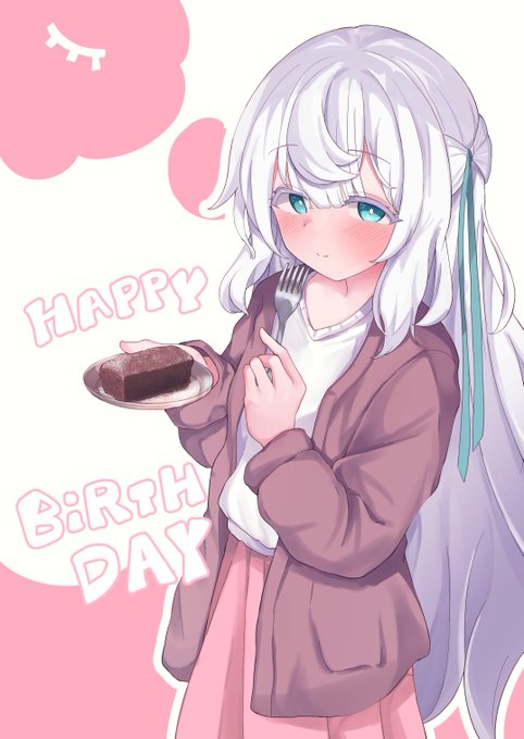 ブラウニーを食すシルエさん
──シルエ・ブラウニー 