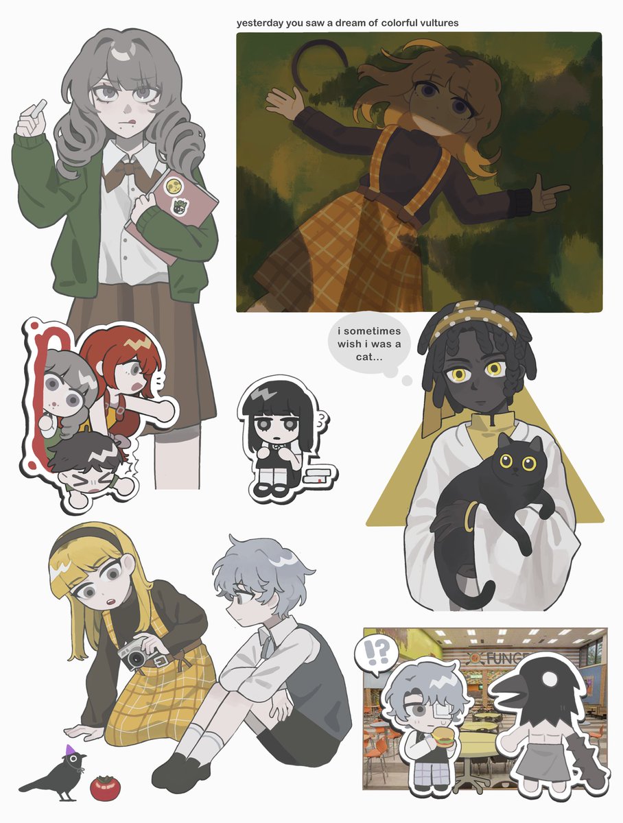 i was just gonna draw daan and o’saa at first but end up drawing them all…
#FearandHunger #fearandhungertermina