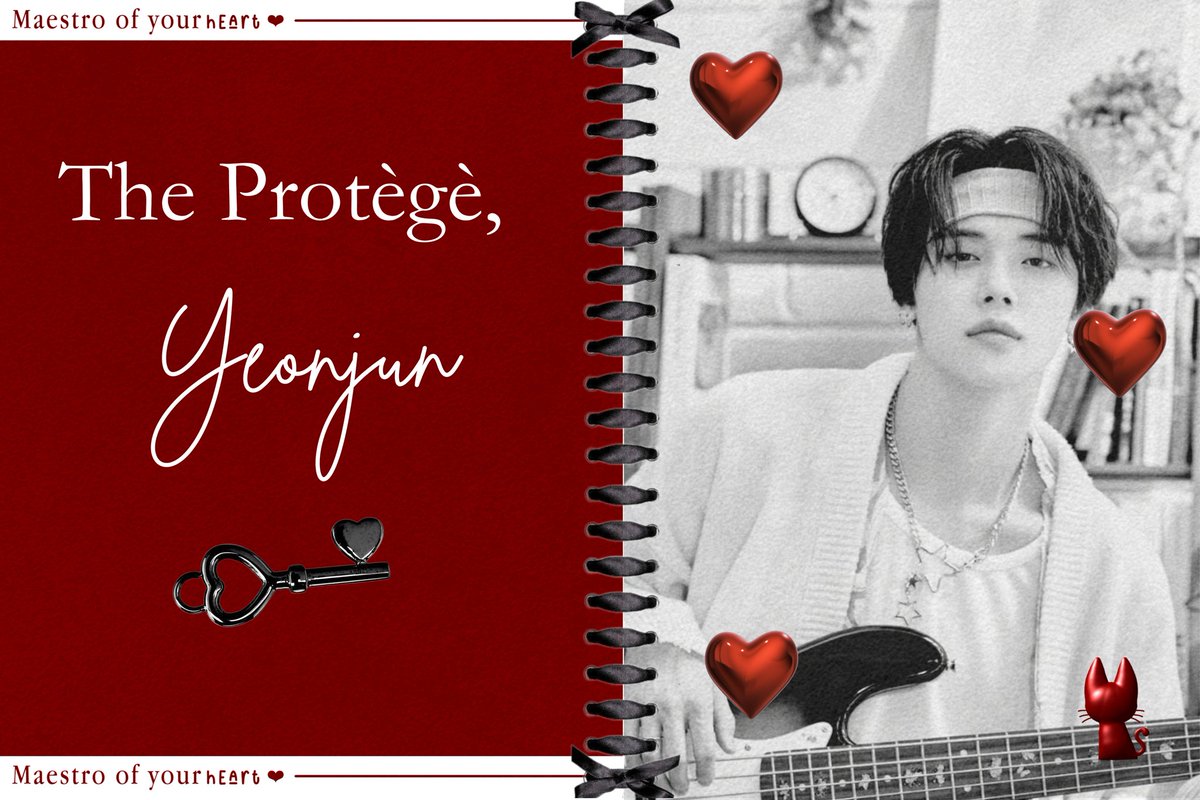 After journeying through a time filled with excitement, accompanied by the ever-present rhythm of music, I, as ProtegeYEONJUN have rejoiced and am now ready to become a maestro in the hearts of many this Valentine’s night.